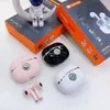 BT-A9 Yeni Dijital Ekran Kablosuz Bluetooth Kulaklık Tws Cartoon 5.2 Stereo Macaron Kulaklıklar