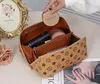 New Women's Cosmetics Retro Printing Cosmetic Bag Portable Large Capacity Waterproof Storage Wash Bags