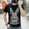 T-shirts pour hommes Tee Homme Diamond Qualité Summer Pattern Drill T- Social Club Tenues Chemise Hommes Manches Courtes Streetwear