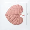 Carpets Children Adult Summer Cotton Soft Blanket Quilt Nordic Style Leaf Shape Floor Mat Cushion Carpet Room Home Decoration