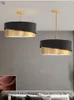 Lampes suspendues American Retro Luxury Lights Gold Lustre Lampe suspendue en verre industriel post-moderne Liivng / Salle à manger Décor Loft Cuisine