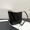 Borsa a tracolla di alta qualità Borsa croque di design Borsa ascellare da donna Pelle di mucca lucida Borsa a tracolla moda Borse di lusso Borsa tote minimalista NOVITÀ