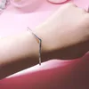 Bracciale per braccialetto per bracciale per braccialetti di braccialetti per matrimoni in argento sterling 925 Braccialetti per matrimoni set di braccialetti per donne con scatola originale con scatola originale