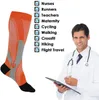 Chaussettes de sport Chaussettes de compression de course Bas 20-30 mmhg Hommes Femmes Chaussettes de sport pour les soins infirmiers Rugby Marathon Cyclisme Football Varices 231109