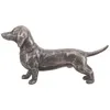 Decorações de jardim Estatueta decorativa de cachorro adorável resina simulada figura animal filhote de cachorro para casa