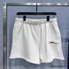 Luxe ontwerper dames t -shirt shirt correcte versie hoge cola shorts hagelang geborduurde elastische broek voor mannen vrouwen