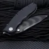 Nieuwe aankomst Z T0562 Flipper Pocket Vouwmes D2 Titanium Coating Drop Point Blade G10/ roestvrijstalen handgreep Kogellager snel open messen met winkelbox