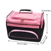 Cosmetic Bags Cases Professional Barber Scissor Bag Salon Hairdressing Storage Bags Hair Scissors Tool Makeup Case with Strip 231109