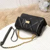 Crossbodytassen van hoge kwaliteit Designertassen Tofubroodjes Schoudertassen van zacht leer Gewatteerde tassen Zwarte damestassen Kettingtassen Messenger Bags Flap Cover Bags Clutch Handtas