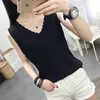 Femmes Débardeurs Femme Sous-Vêtements Dentelle Col En V Mince Chaud Gilet Femme Camisole Coton Débardeurs Dames Casual Sans Manches Camisoles Lâche G21