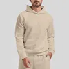 Sudaderas con capucha para hombre Sudaderas con cremallera para hombre Sudadera con capucha informal de manga larga con cordón jersey de punto con purpurina