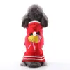 Hundkläder Vinter Varma hundkläder Julen Holiday Tröja Outfit Coat For Small Medium Dogs Cat Pet Xmas Costume Supplies Year Gifts 231110