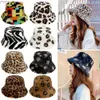 Cappelli a tesa larga Cappelli a secchiello 1 pezzo Pelliccia sintetica Inverno Caldo Cappello da pescatore Per le donne Moda Tinta unita Berretto da vacanza Addensato Morbido Cappello a secchiello Nuovo arrivo YQ231110