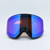 Lunettes de Ski avec lentille Double couche magnétique, Anti-buée, UV400, Snowboard, pour hommes et femmes, verre de sport de plein air w231109