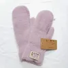 Mitaines Belle Gant Épaississement Étudiant Simplicité Peluche Double Pont Gants Classiques Garder Au Chaud Wrap Doigt Femme Homme Gants D'hiver AAZ34