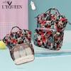 Diaper Bags 2020 New Fashion Baby Diaper Bag Backpack for Mom Maternity Baby Care Nappy Nursing Bags Travel Diaper Backpack Stroller KitL231110