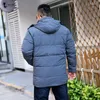 Piumino invernale da uomo Fashion Park con cappuccio in cotone caldo Abbigliamento casual Super Size XL-8XL 9XL 10XL Cappotto