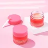 Corée lèvres hydratant masque de sommeil nuit sommeil hydraté entretien baume à lèvres rose lèvres crème nourrir protéger