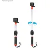 Selfie Monopods TELESIN Transparent Handheld Divng Waterproof Selfie Stick Floaty Monopod for GoPro Hero 10 9 8 7 6 5 4 Osmo Action Insta360 Q231109