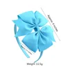 Fashion Multicolor High Quality Solid Headband Princess Hair Accessories Lady Bowknot Ribbon Hairbands Hair Decor