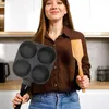 Pans Cast Iron Skillet Egg Frying Pan Nonstick Small Mini Omelette Maker Eggs Omlette Kitchen Griddle Roll