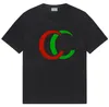 Camiseta famosa camisetas masculinas designers masculino e feminino camisetas de algodão para casais Francês Letras simples roupas de designer de hip hop Mangas curtas