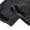 Bal Brand Jeans Womens Designer Trouser Legs Open Fork Tight Capris Denim Trousers Add Fleece Thicken Warm Slimming Jean Pants CHD2311093-12 Megogh