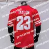 Camisas de futebol Wisconsin Badgers Camisa de futebol NCAA Bradrick Shaw Jack Sanborn Joe Thomas Ron Dayne Michael Bennett Fletcher Evans Grube