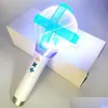 Bastoncini luminosi a led Bastoncini luminosi a led Kpop Lightstick Concert Glow Lamp Hand Cheer Stick Ventagli fluorescenti Collezione Giocattoli Regali 230605 Dro Dhmpb