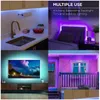 Tiras LED Tira 15 20 Metros Ao Ar Livre Wifi Alexa 5050 5V RGB Fita Luzes Para Sala Cozinha Bar Backlight Decoração Gota Entrega Lig Dhcq4