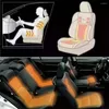 Car Seat Covers 1pcs 12V Carbon Fiber Universal Heated Heating Heater Pads Winter Warmer Cushion Wholesale