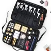 Cosmetic Bags Make-up Bag Advanced White Storage Portable Go Out With Makeup Artist Waterproof Tattoo Toolbox. E675
