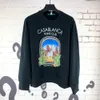 Casablanc Hoodie Designer Sweatshirts Club Heavy Casual Casa Blanca Pullover Pullover Casa Blanca Man High End Luxus leichter und atmungsaktiver Pullover 7509