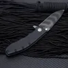 Neue Ankunft Z T0562 Flipper Pocket Folding Knife D2 Titanbeschichtung Drop Point Blade G10 / Edelstahlgriff Kugellager Fast Open Messer mit Kleinkasten