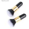 Pinceles de maquillaje 12 UNIDS Mango Redondo Grande Pinceles de Maquillaje Multifuncionales Chica Negro Profesional Polvo Fundación Blush Brush Cosmético Q231110