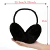 Ear Muffs Winter Earmuff Fashion Imitation Exquisite Collapsible Rabbit Hair Ear Warmth Man Woman Unisex Eartrum Christmas Gift 231109