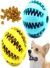 Dog Ting Toys Balls Dåliga hundar IQ -pussel tugga för valp små stora doggy tänder rengöring tugga spelar behandla dispensering 7C9914031