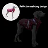 Abbigliamento per cani Natale Cani di taglia grande Cappotto Giacca calda per cani Vestiti per cuccioli Costume impermeabile per animali Riflettente Labrador Pug Bulldog francese Abbigliamento 231110