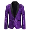 Costumes pour hommes Blazers Brillant Vert Paillettes Disco Glitter Party Blazer pour Hommes De Noël Mardi Gras Halloween Costume Dîner De Mariage Costume De Bal Veste 2XL 231110