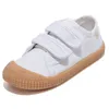 Baskets unisexe tout match enfant fille baskets talon plat enfants chaussures pour enfants garçons élèves bouton toile bébé chaussures enfants F08123 230410