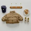 Manteau en duvet ZHIO vêtements d'hiver mode garçon fille bébé solide enfants décontracté épais Parkas enfant dessus chaud enfant en bas âge veste à col roulé