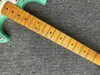 Ålderad Green St Electric Guitar Alder Body Maple Fretboard Chrome Hårdvara Gratis leverans