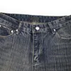Bal varumärke jeans kvinnor designer byxa ben öppna gaffel tät capris denim byxor tillsätt fleece tjockare varm bantning jean byxor chd2311093-12 megogh