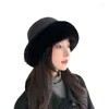 Bérets chapeau femmes automne et hiver mode tout-match visage petit pêcheur mignon peluche épaisse haute qualité bassin chaud