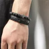 Charmarmband 316l rostfritt stål armband sätter män smycken korsar öppen skridskande snidande spanska skrift pulseira bileklik