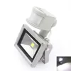 Reflektor zewnętrzny 10W 20W 30W 50W 100W LED LED Flood Light RGB ciepły chłodny biały czujnik Motion Wodoodporny AC85V-265V