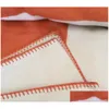 毛布の文字毛布ソフトウールスカーフショールポータブルウォーム格子縞のソファベッドフリース春秋の女性スロードロップ配達ホームガードダクサ