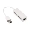 Freeshipping USB to Ethernet Lan RJ45 Network Card For Mac PC Laptop Windows Vista XP Network Adapter Card Sbjaf