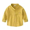 Kinderoverhemden jongens shirts lente herfst herfst peuter peuter kinderen shirt kleding voor baby tops kinderen shirts 230410