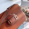 Sac à selle sacs de soirée Retro SALDDLES SACTIONS DE LURME Designers de luxe Insérer la boucle en cuir authentique à épaule message